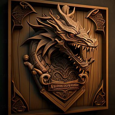 3D модель Dungeons Dragons Онлайн игра Stormreach (STL)